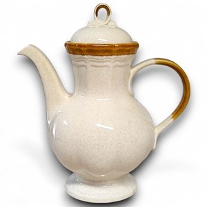 1970s VTG Mikasa Garden Club 8 Cup Coffee Pot & Lid #EC 400 Japan