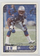 1998 Upper Deck UD Choice Choice Reserve Ty Law #374 15zf
