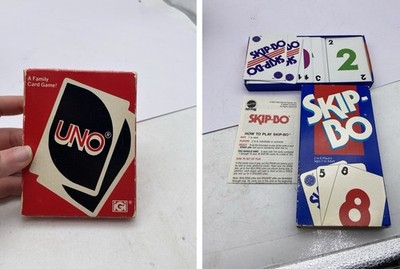 UNO Card Game - 1979 plus 1993 skip bo complete | eBay