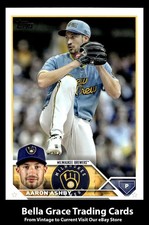 2023 Topps Series 1 Aaron Ashby #281 Milwaukee Brewers MLB Baseball 