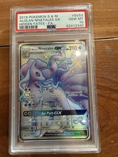 Alolan Ninetales GX SV53/SV94 Hidden Fates: Shiny Vault Holo🔥🔥 PSA 10 on eBay