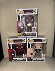 Funko Pop! Set Of April Pools Day Deadpool Pops from Funko Hollywood *READ DESC*