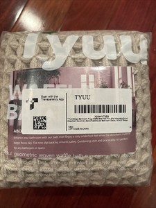 NEW TYUU White Waffle Bath Mat, Super Absorbent, Quick Dry, 20"x30" Beige