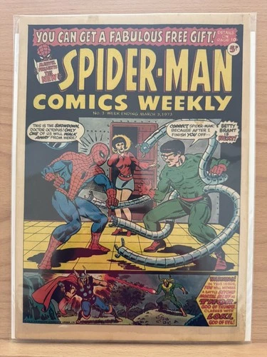 SPIDER-MAN Comics Weekly #3 (VG/FN) reprints ASM 11 & JIM 85 1ST LOKI