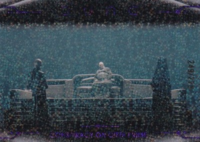Topps Dune Chrome 2024 No. 47 Conspiracy on Giedi Prime Purple Speckle 249/275