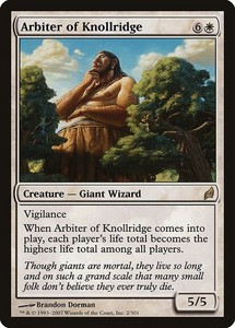 Arbiter of Knollridge #2 Rare Lorwyn MTG Magic: The Gathering