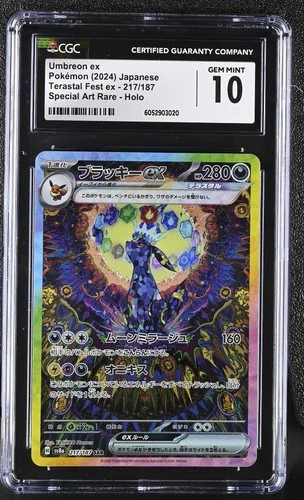 CGC 10 Umbreon ex #217/187 Special Art Rare,Holo 6052903020