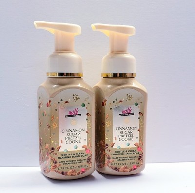 Bath & Body Works CINNAMON SUGAR PRETZEL COOKIE Gentle & Clean Foaming Hand Soap