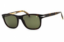 DAVID BECKHAM DB 1045/S 0086 QT Sunglasses Havana Frame Green Lenses 54mm