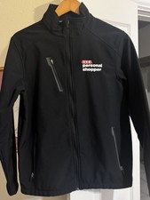 HEB Employee Jacket Adult Large Black Full Zip Fleece Lined Personal Shopper