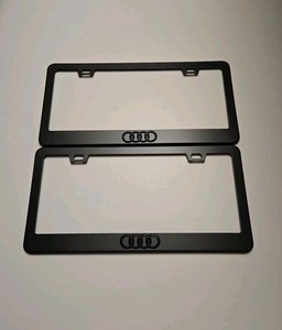 3D Scorpion Chrome & Black Metal License Plate Frame - LPF-7490 - For Front Or Rear Of Car, Truck, Or SUV