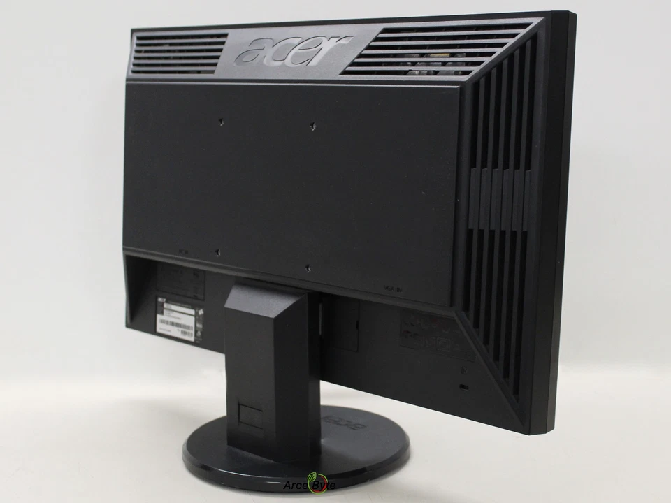 MONITOR PC ACER V193HQ WIDESCREEN 16:9 19" DISPLAY LCD VGA DESKTOP FATTURABILE - Immagine 4 di 4