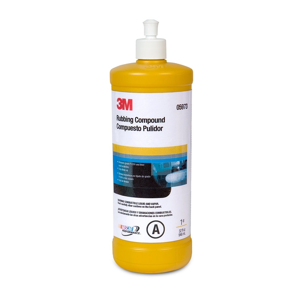 3M 05973 Perfect-It Rubbing Compound 1 Quart Automotive Paint