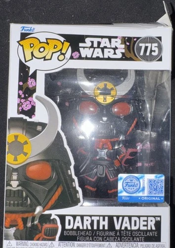 Funko Pop! Star Wars Impressions Darth Vader #775 Samurai Exclusive -Damaged Box