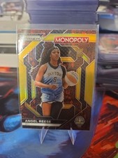 2024 Panini Prizm WNBA Monopoly Angel Reese RC Rookie Monopoly Red Classic Icons