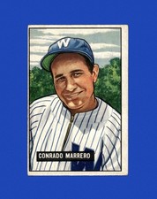 1951 Bowman Set-Break #206 Conrado Marrero RC VG-VGEX *GMCARDS*