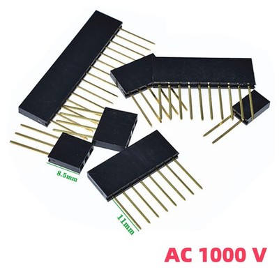 Buchsenleiste vergoldet weiblich Socket Pin Header 2-40Pin 2.54mm 0.1'' 2.54mm