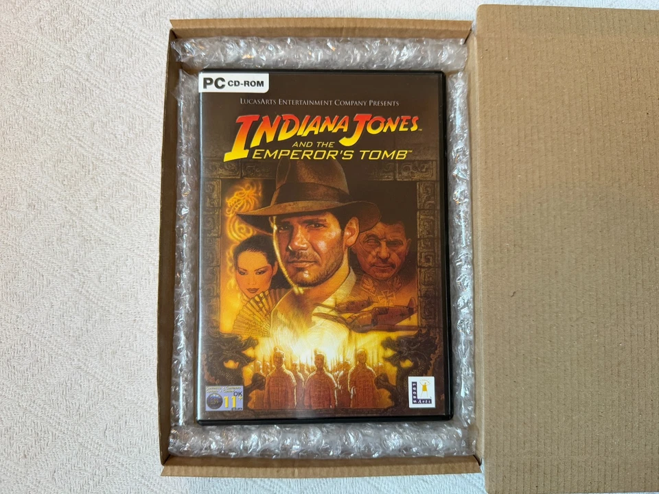 Indiana Jones and the Emperor's Tomb PC - VGC CIB - High Quality Packing - Image 2 of 4