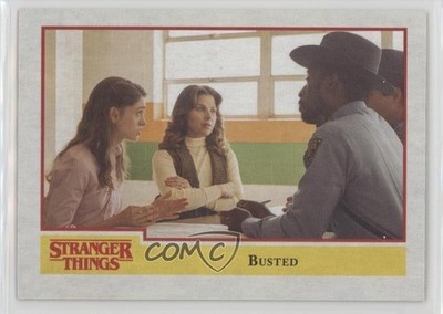 2018 Topps Stranger Things Nancy Wheeler Karen Wheeler Busted #55 g7i