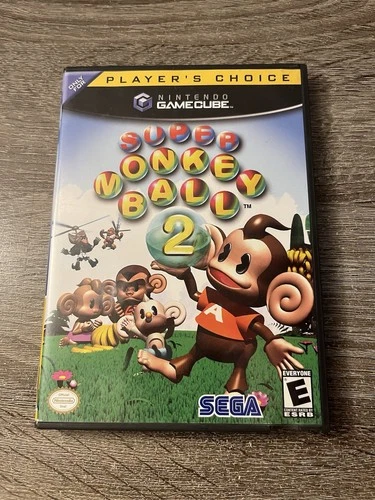 Super Monkey Ball 2 Nintendo GameCube Players Choice Complete CIB
