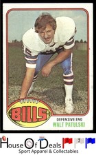 1976 Topps #358 Walt Patulski Buffalo Bills Vintage Football Card