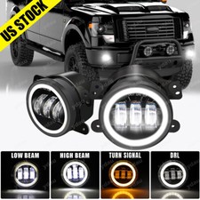 Pair 4 Bumper Led Halo Fog Lights For 2009 2010 2011 2012 2013 2014 Ford F150 Pair 4 Bumper Led Halo Fog Lights For 2009 2010 2011 2012 2013 2014 Ford F150