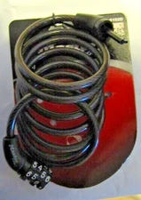 MASTER Bicycle  Security LOCK 5'  Combination Cable Lock 8152D