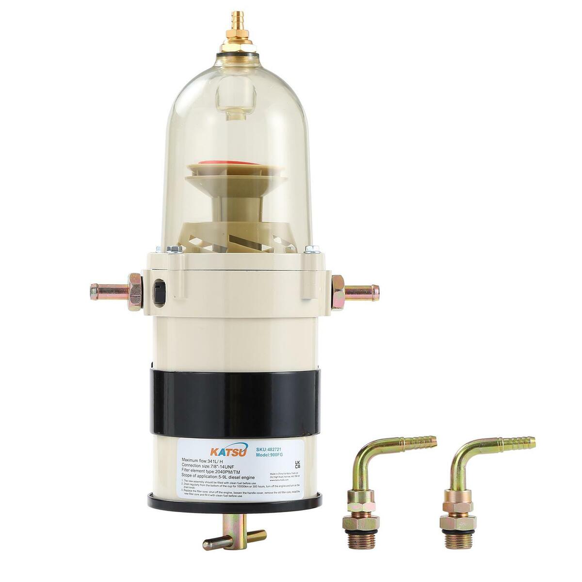 None Genuine Racor Type FG900 Diesel Filter Water Separator None Genuine Racor Type FG900 Diesel Filter Water Separator