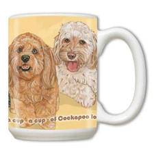 Cockapoo Ceramic Coffee Mug Tea Cup 15 oz