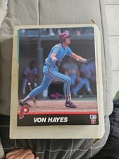 VON HAYES Philadelphia Phillies Vintage T&M Sports 8