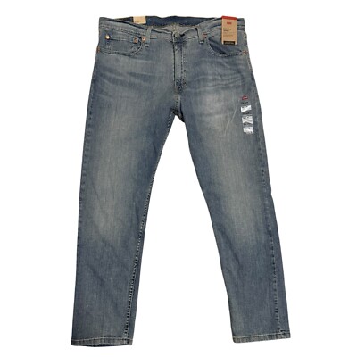 Levi's Strauss 512 Slim Taper Stretch Performance Blue Denim Jeans 36x30 NWT