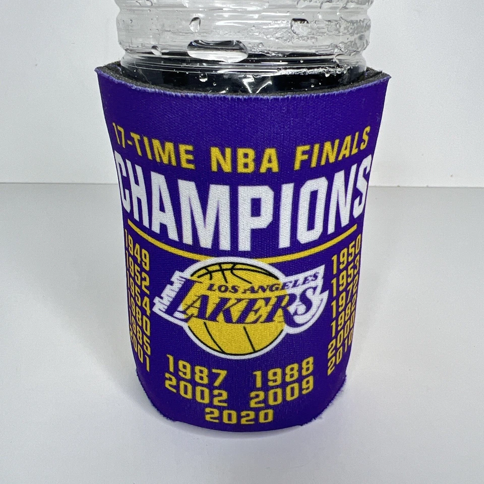 NBA чемпионов Koozie кулер держатель Лос-Анджелес Лейкерс банка бутылка Coozie 17 x - Изображение 3 из 4
