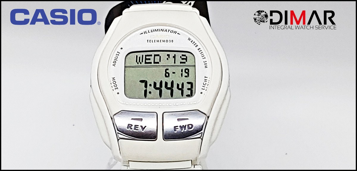 SE-S1O　CASIO Casio Vintage LDB-10-7AV, ILLUMINATOR, Telememo, QW.1827, WR.50m