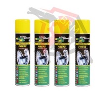 4 PEZZI SPRAY SUPER SGRASSANTE PER PULIRE MOTORE-FRENI-INGRANAGGI  500ml