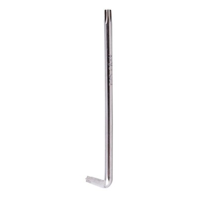 10X(Long Arm Tamper Proof Torx SternschlüSsel Silber, T25 100Mm D6E7)