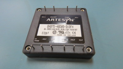 ARTESYN  BXB75-48D05-3V3FH Qty of 1 per Lot CONVERTERDCDC 48V INPUT3.3 n5V OUPUT