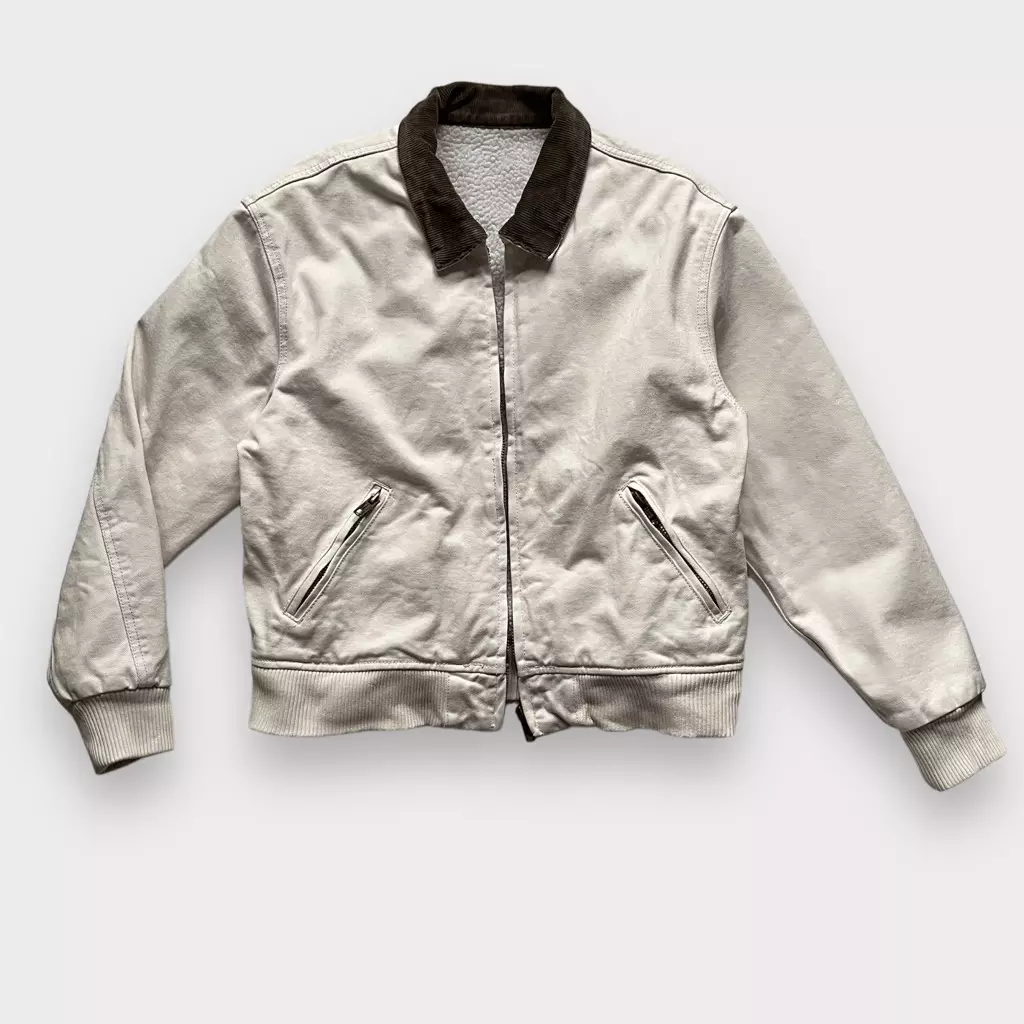 Brandy Melville Jacket Small John Galt Sherpa Lined Chore Jacket