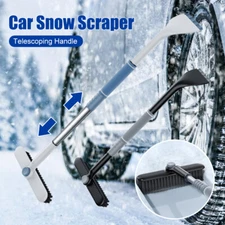 34in Snow Brush Ice Scraper for Car Glass Extendable Snow Scraper For Car Truck