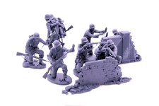 Artejaol Toy soldiers German Intense battle WW2 SCALE 1:32 From FIERDAN Studio