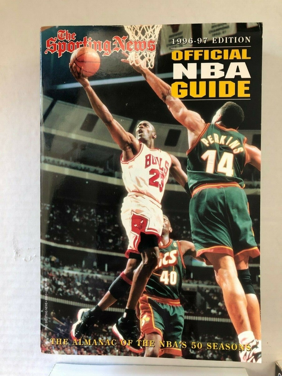 Lot of The Sporting News Official NBA Guide Almanac 1996-2000 Michael  Jordan