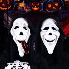 Adult Scary Movie Stoned Ghost Face Scream Spoof Mens Costume Mask Fun Halloween