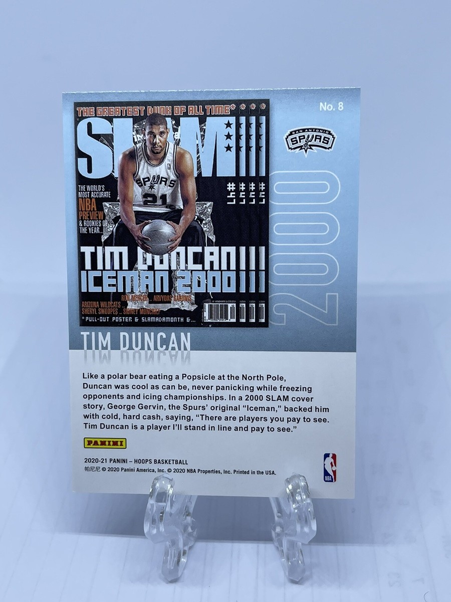2020-21 NBA Hoops Slam Tim Duncan | eBay