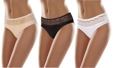 Merry Style Damen Slip Bequemer Damenslip Baumwolle Klassischer Schnitt S-XL