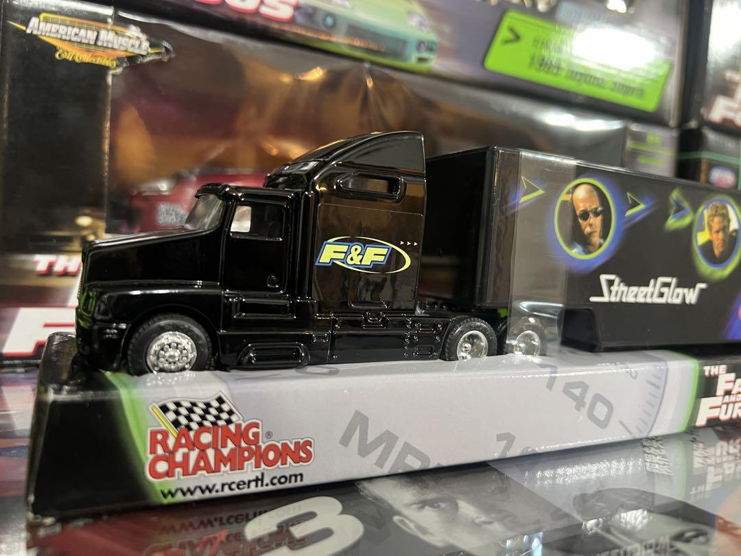 ミニカー FAST&FURIOUS Kenworth Transporter 1/64 Racing Champion 1/64 FAST & FURIOUS Kenworth Transporter Die