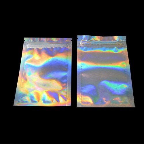 Stand UP Laser Zip Bags Aluminum Foil Seal Grip Retail Food Storage Packing - Bild 9 von 18
