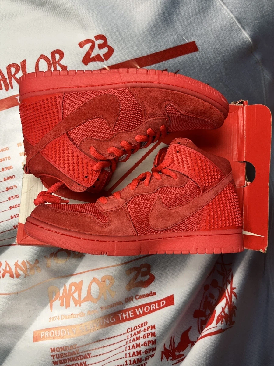 Red october dunks sale