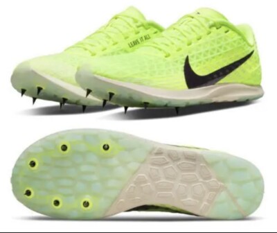 Nike Zoom Rival XC 5 Track Field Spikes Men\'s Size 9.5 Volt Green CZ1795-702 NEW Men main image 3