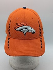 Youth New Era Orange Denver Broncos Speed 9FORTY Strapback Hat Elway Atwater HOF