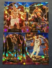 2020-21 Select Basketball BLUE WHITE PURPLE CRACKED ICE PRIZMS You Pick
