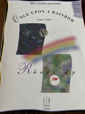 ONCE UPON A RAINBOW - BOOK 3: By Faber, Brand New, Piano Teacher/student￼